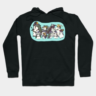 The fellowship of the ping wings Hoodie